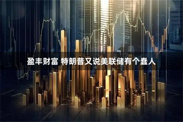 盈丰财富 特朗普又说美联储有个蠢人