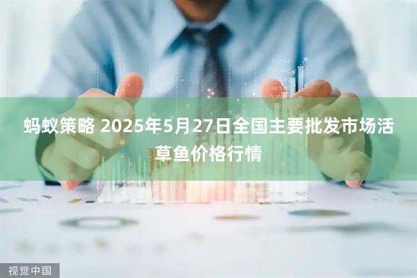 蚂蚁策略 2025年5月27日全国主要批发市场活草鱼价格行情