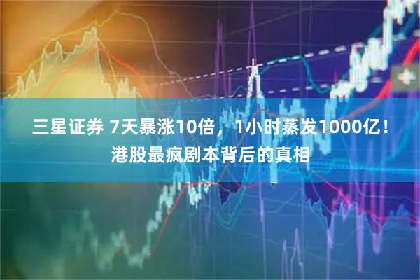 三星证券 7天暴涨10倍，1小时蒸发1000亿！港股最疯剧本背后的真相