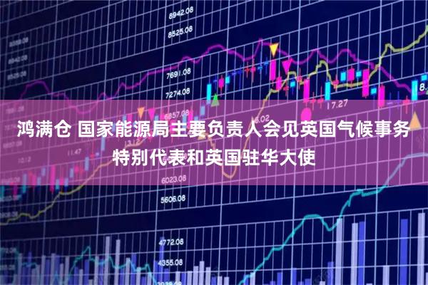 鸿满仓 国家能源局主要负责人会见英国气候事务特别代表和英国驻华大使